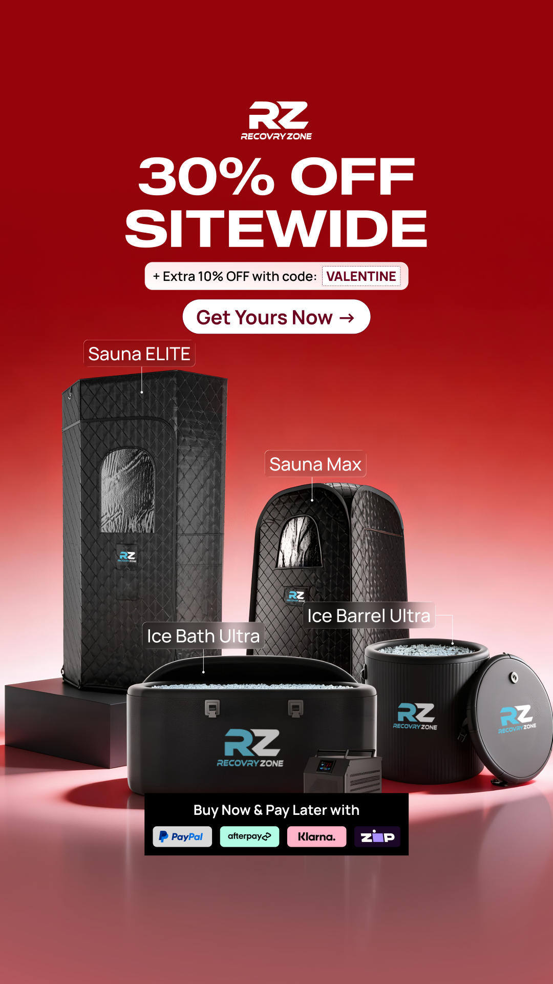 Recovry Zone Facebook ad