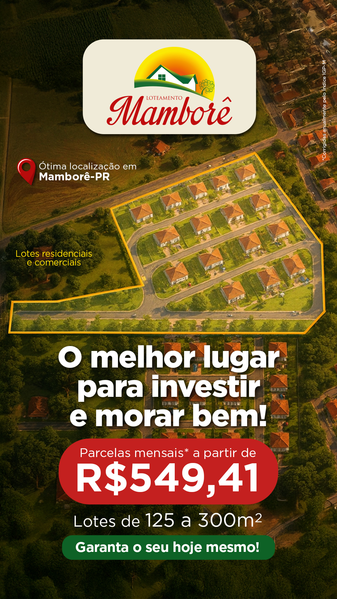 Grupo Ame Loteadora Ltda Facebook ad from Jan 13, 2026