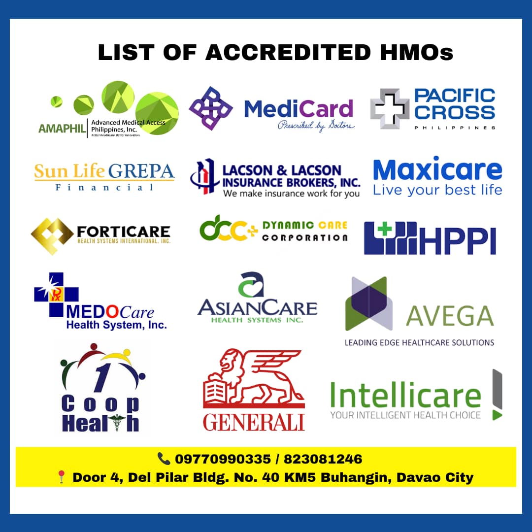Physiocare PT Clinic - Davao Facebook ad: We are now accepting the following HMOs