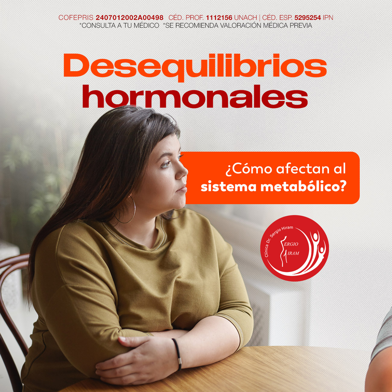 Clínica Dr. Sergio Hiram - Medicina integrativa Facebook ad: Cuidar tus hormonas también es darle dirección a…