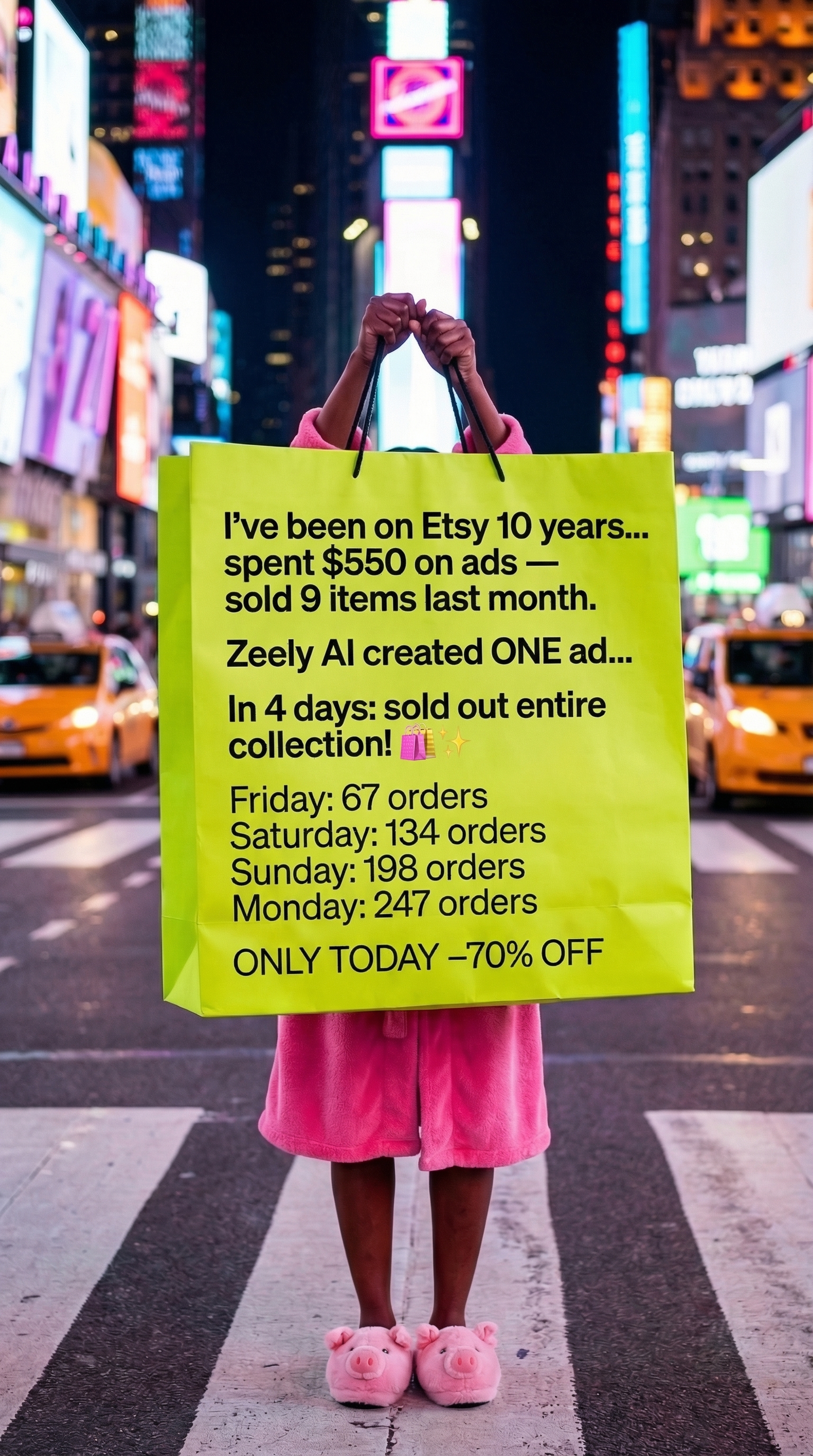 Zeely Facebook ad