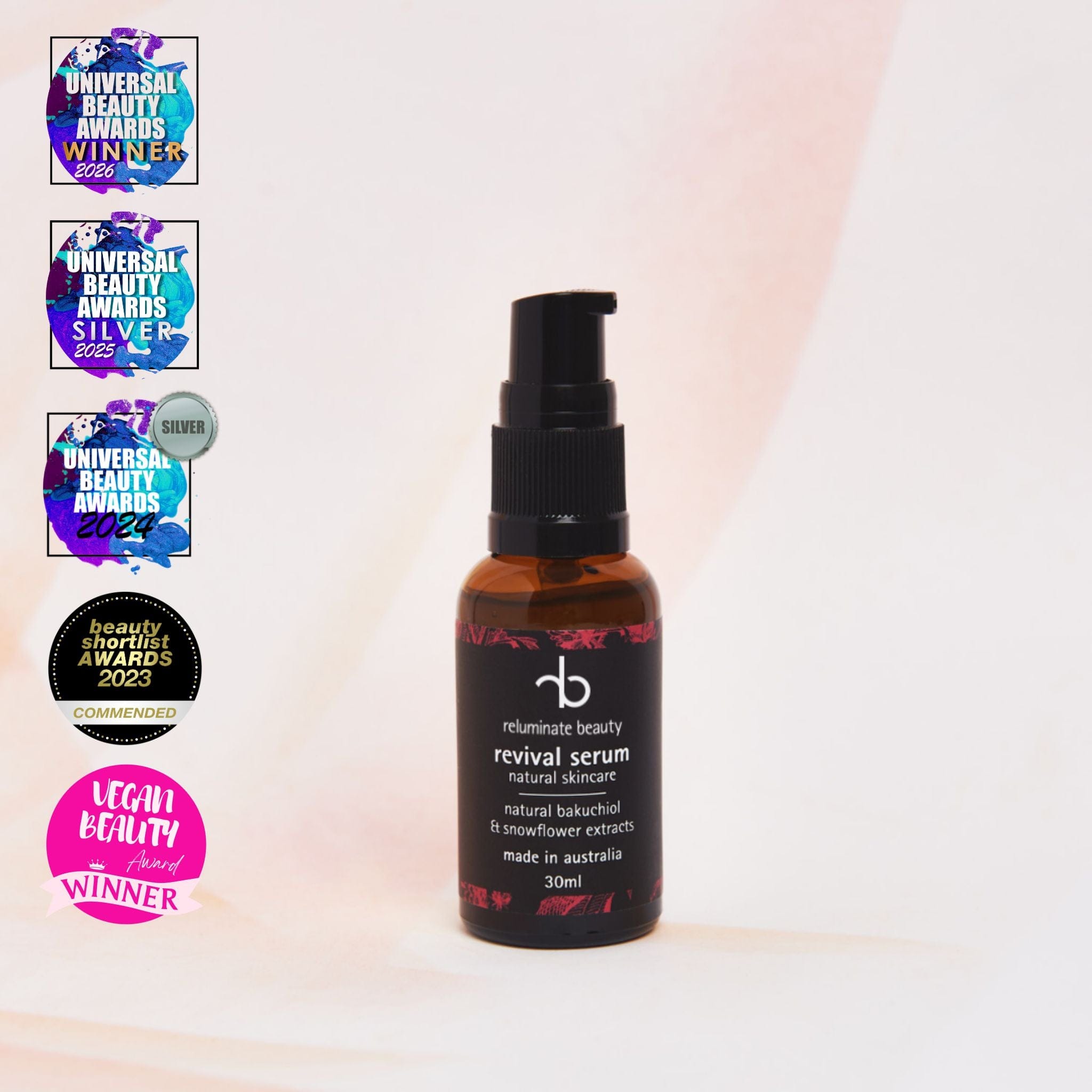 Reluminate beauty Facebook ad