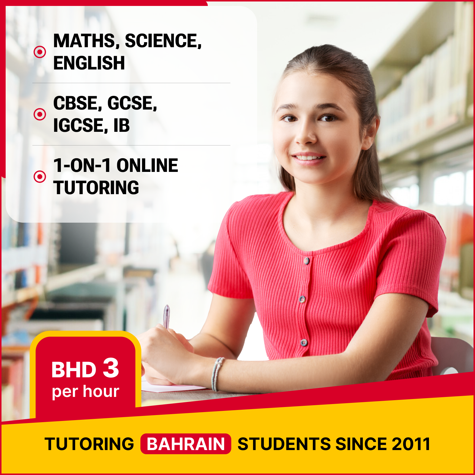 Jaya's Academy Facebook ad