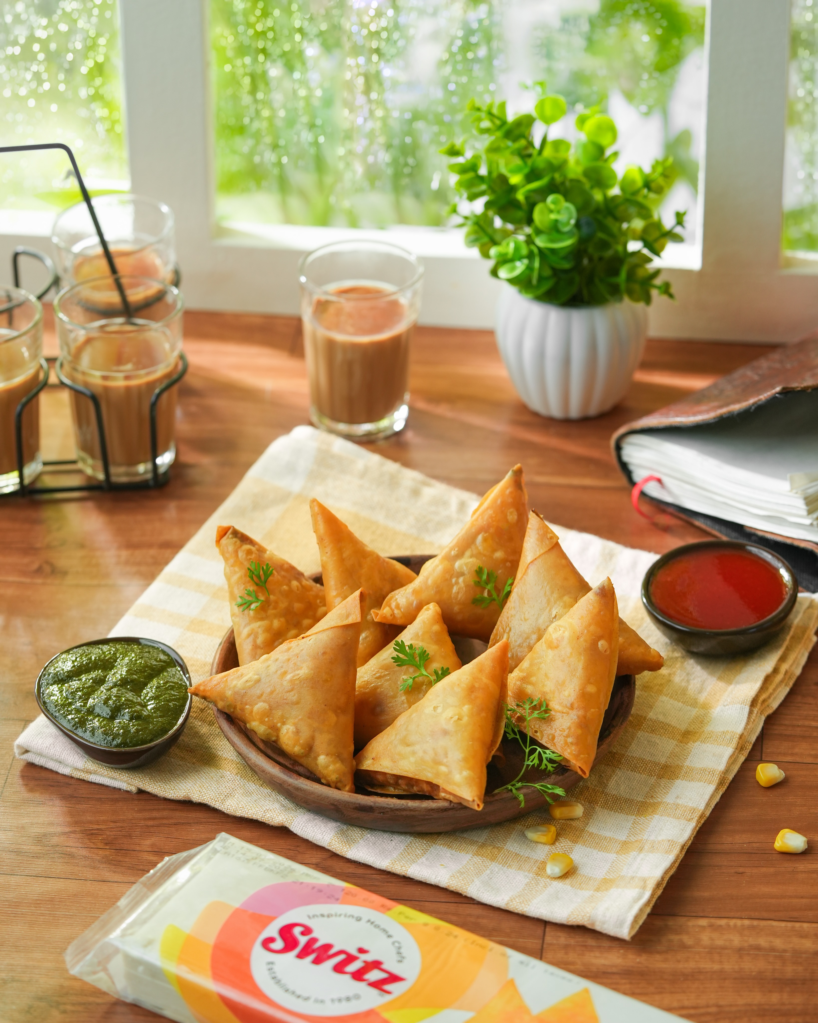 Home of Switz India Facebook ad: When the rain cancels outdoor plans with friends…