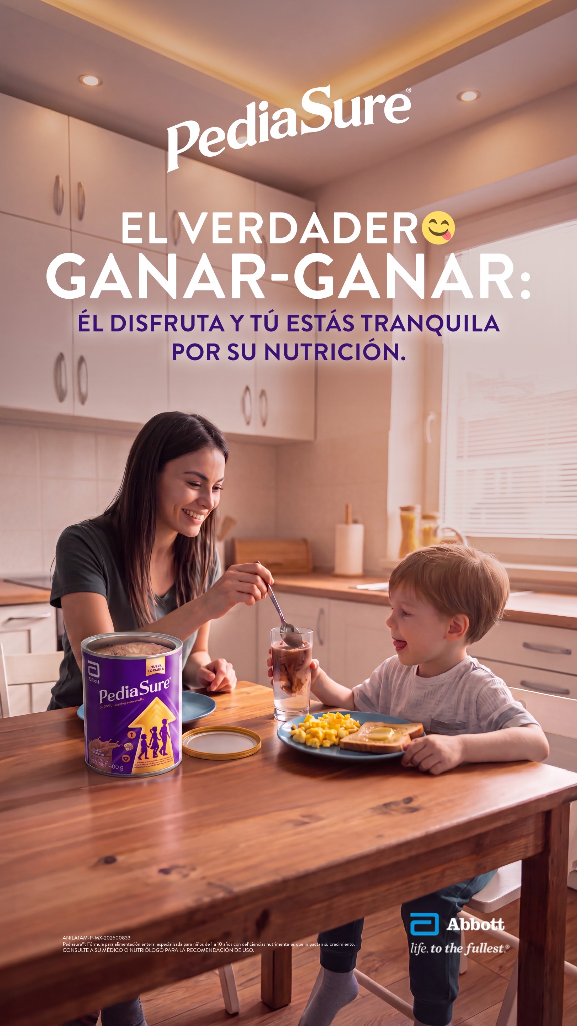 PediaSure Latinoamérica Facebook ad