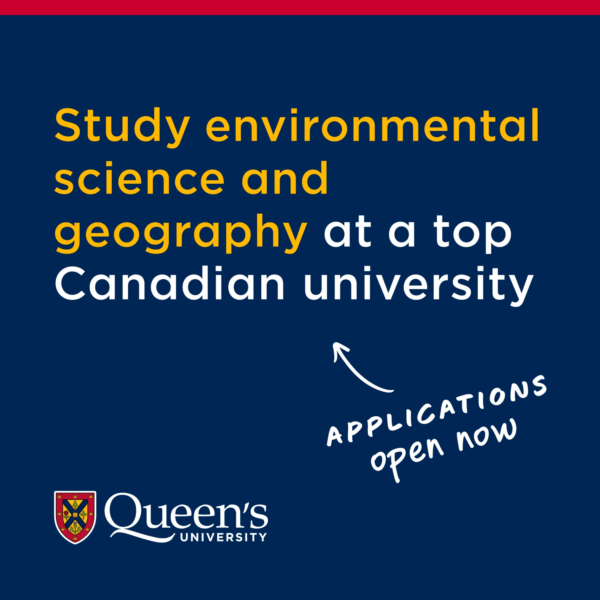 Queen's Undergraduate Admission & Recruitment Facebook ad