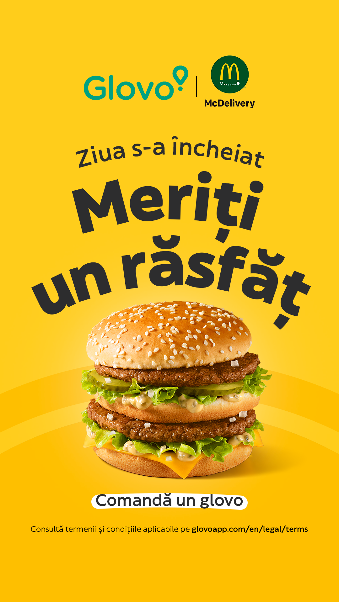 Glovo Facebook ad