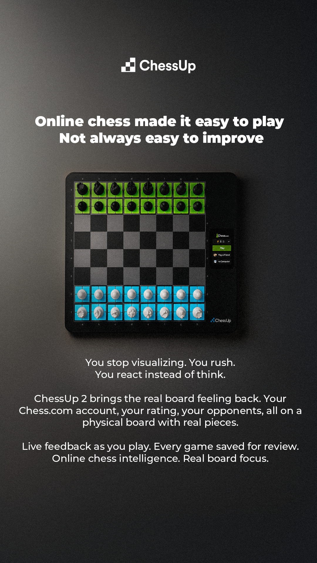ChessUp Facebook ad