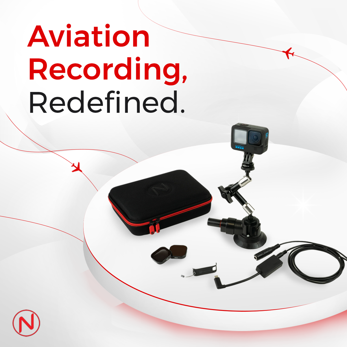 NFlightCam Facebook ad from Mar 27, 2025