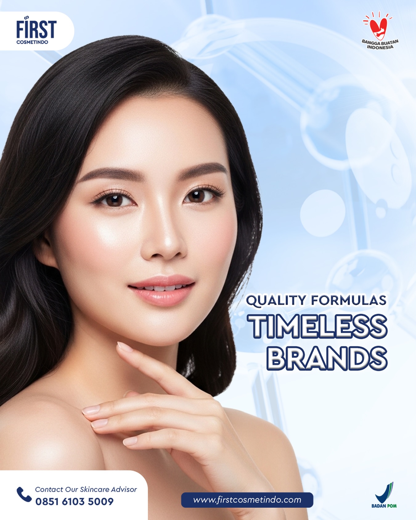 Maklon Kosmetik - First Cosmetindo Facebook ad
