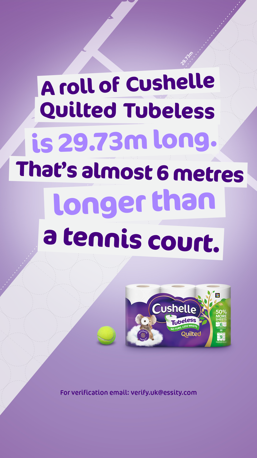 Cushelle Facebook ad from Jul 6, 2026