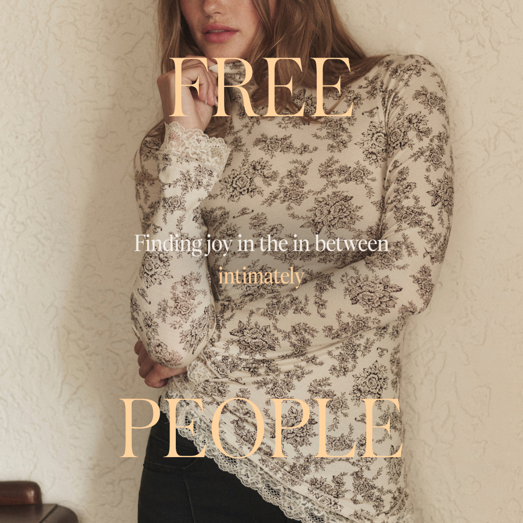 Free People Facebook ad: Rococo Layering Top
