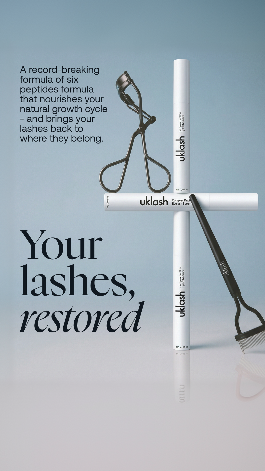 Uklash Facebook ad