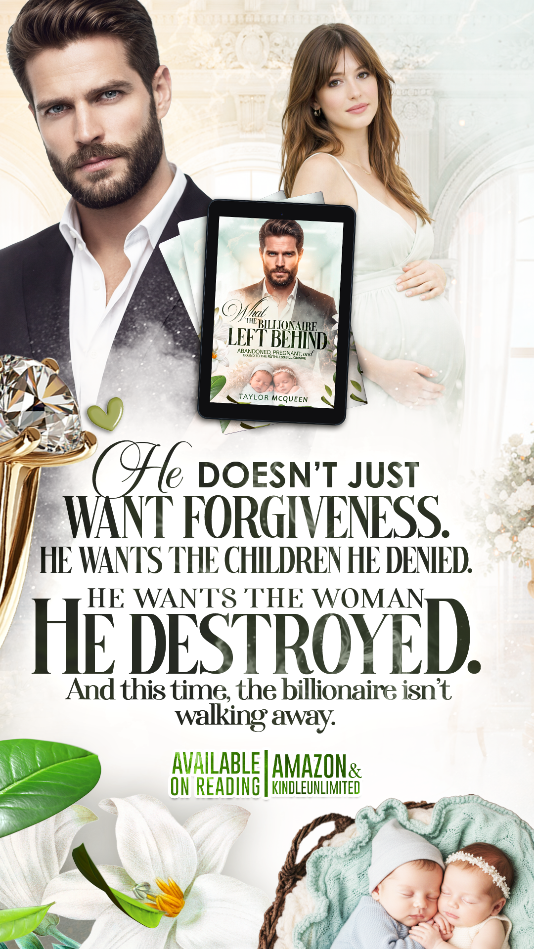 Taylor McQueen Author Facebook ad