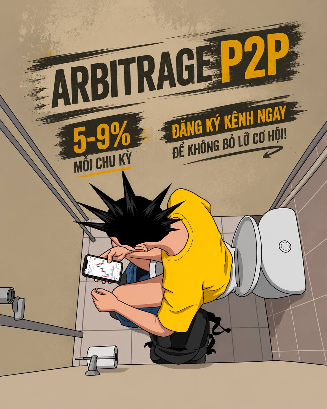 It technologies Facebook ad: Crypto Arbitrage VN