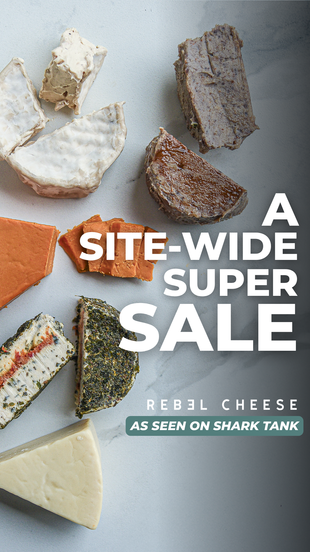 Rebel Cheese Facebook ad