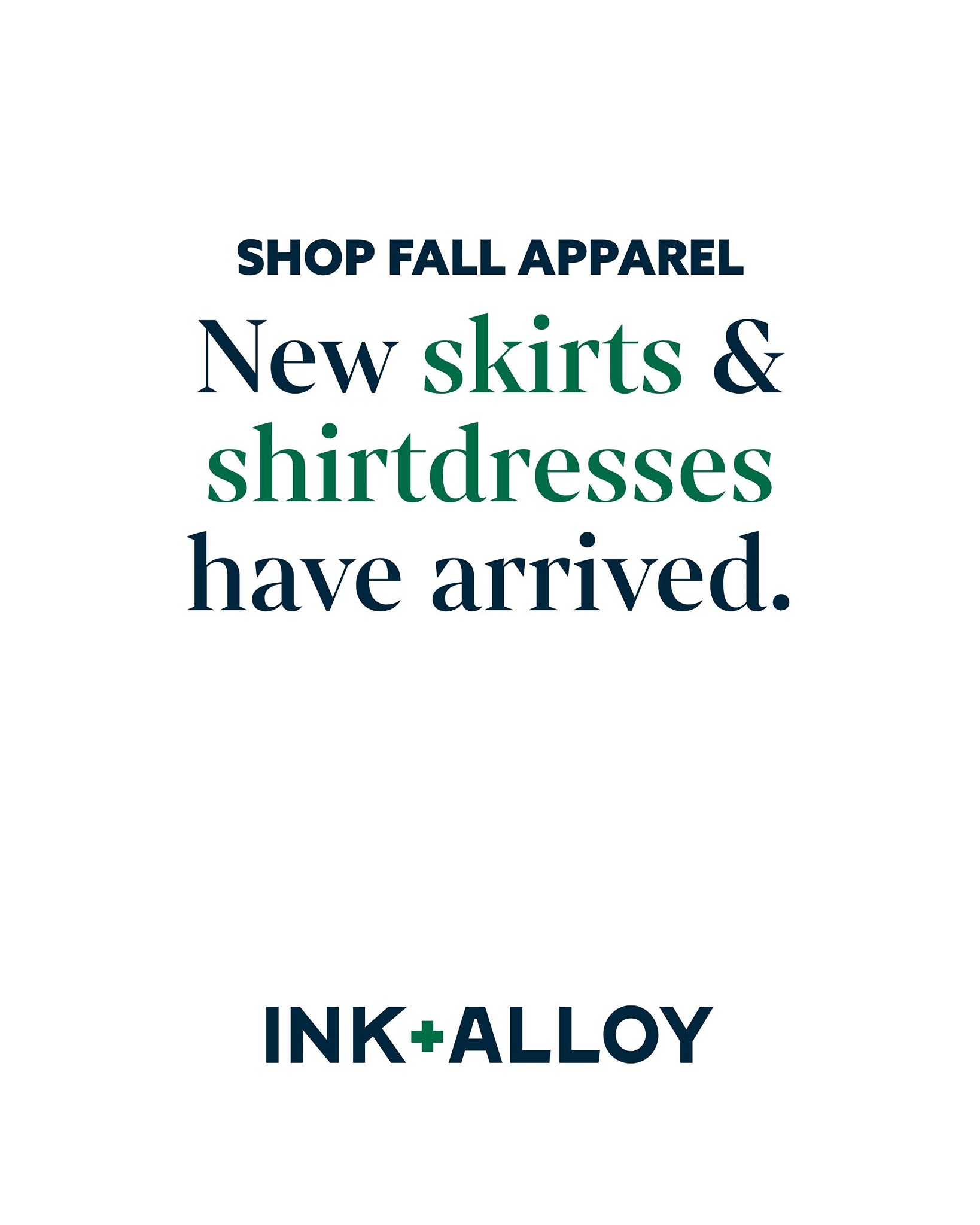 INK + ALLOY Facebook ad