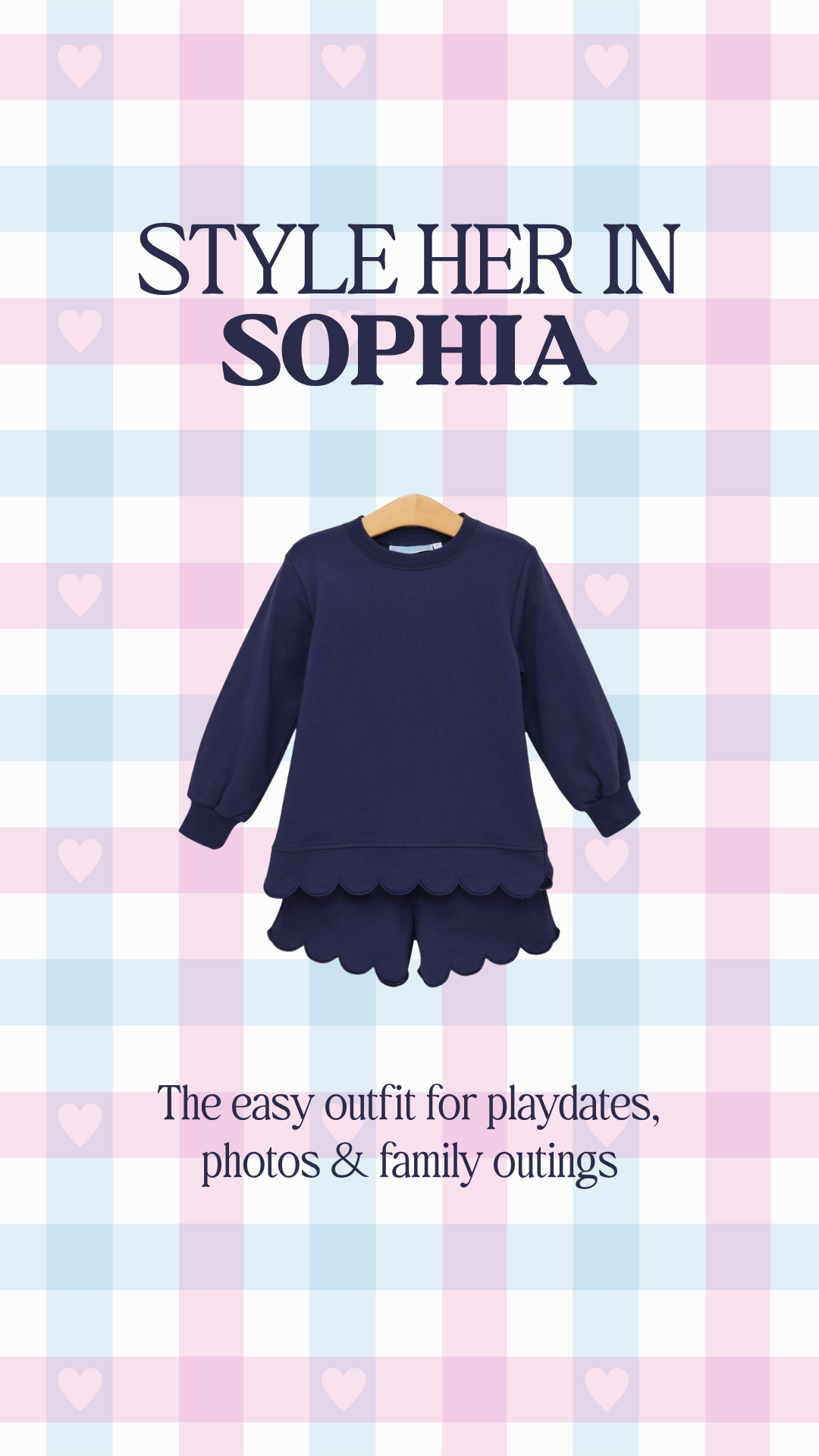 Posh Tots Children's Boutique Facebook ad