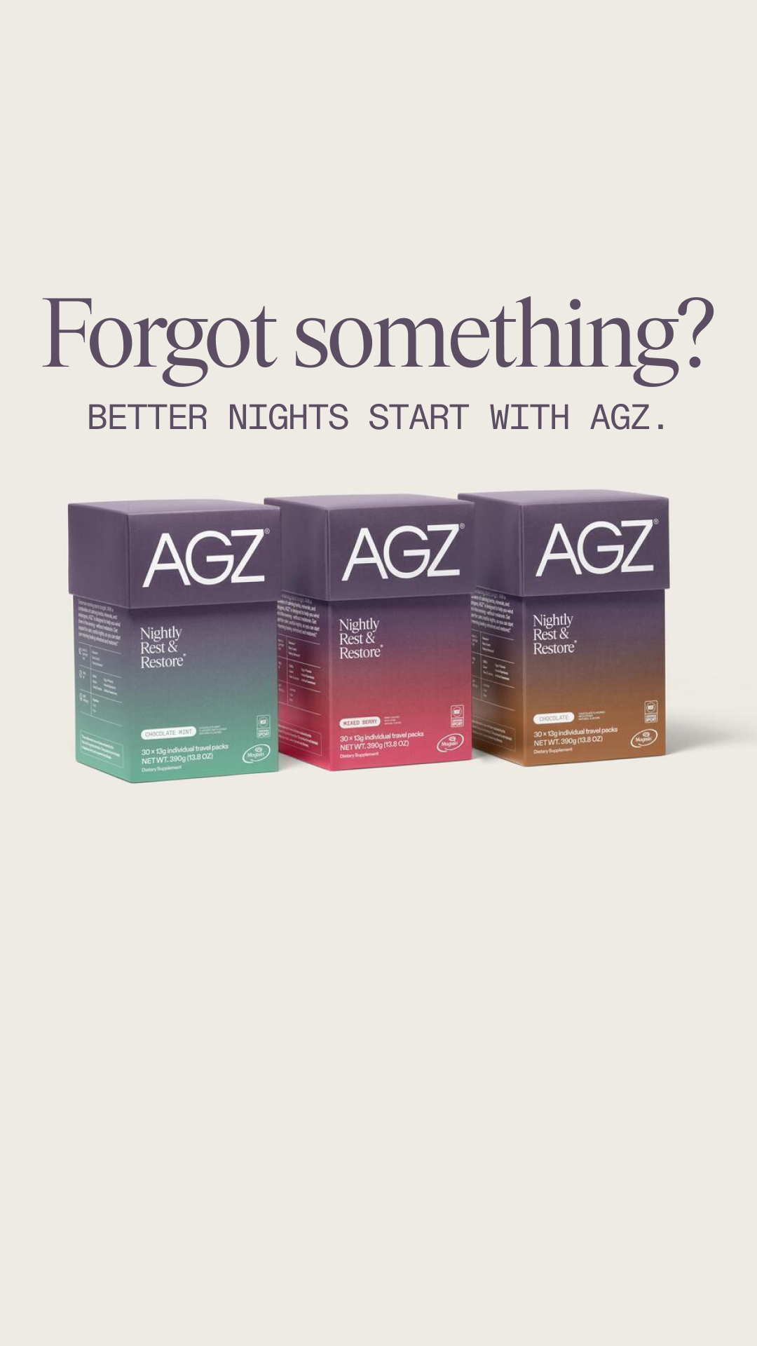 AG1 by Athletic Greens Facebook ad