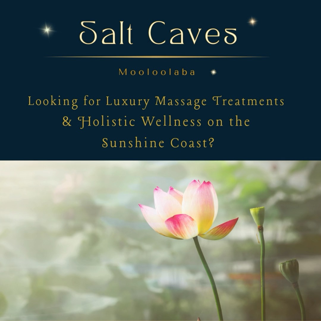 Salt Caves Facebook ad: Salt Caves at Mooloolaba is a peaceful haven…
