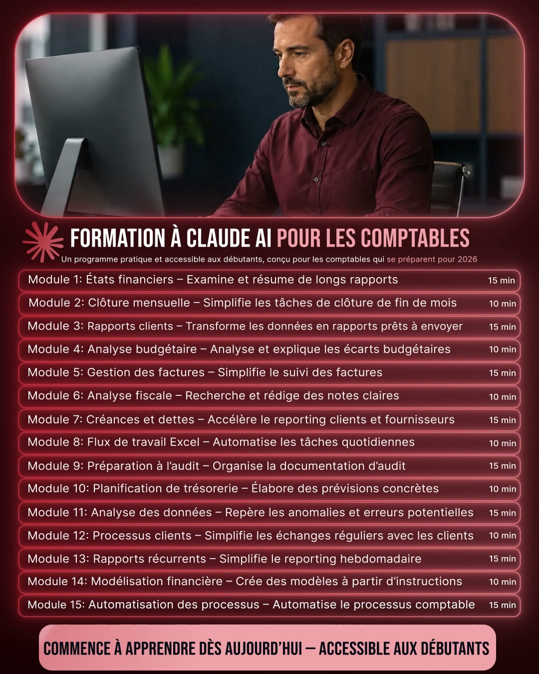 AI Made Simple: Learn AI for Beginners Facebook ad: Profite des 90% de remise