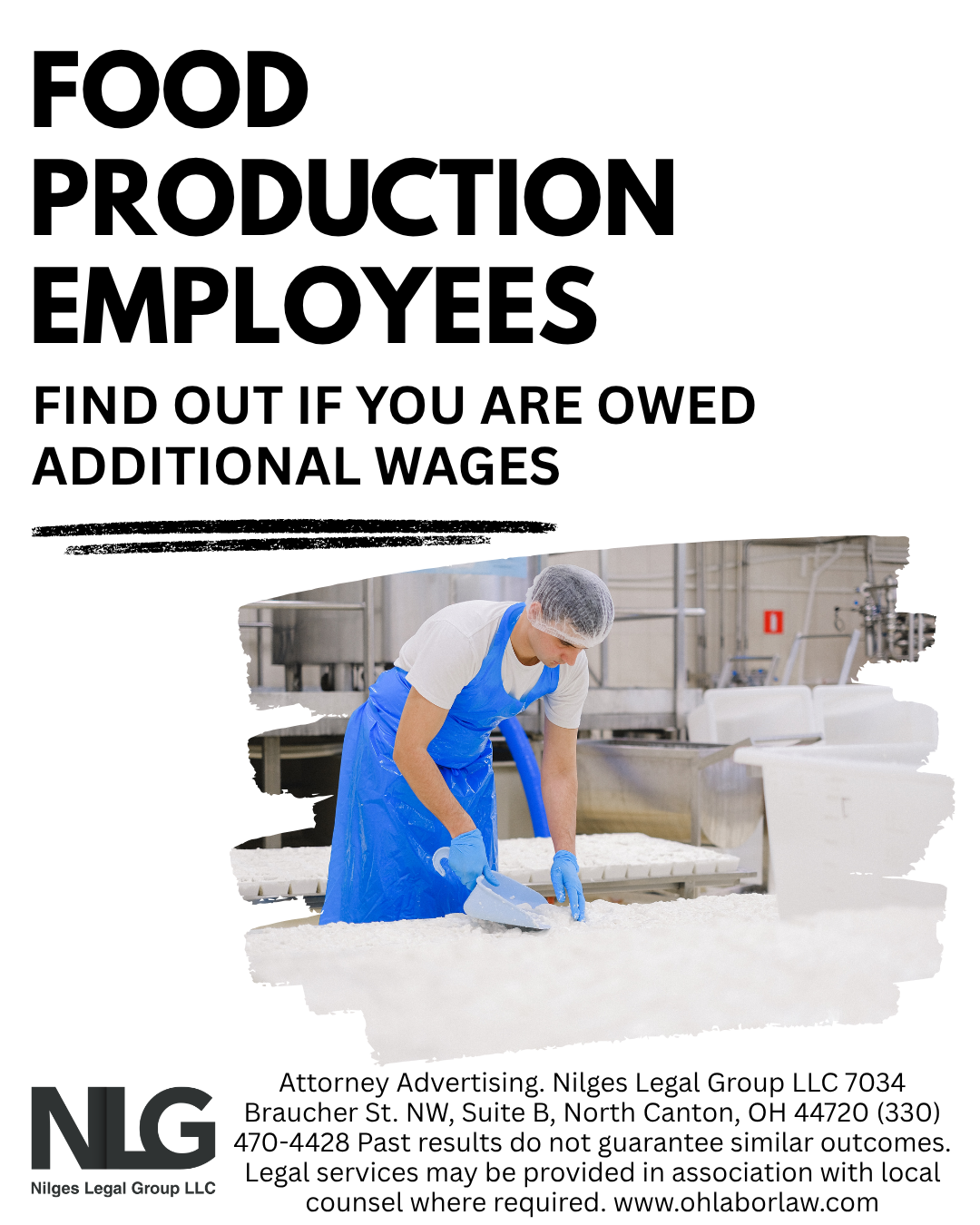 Nilges Legal Group LLC Facebook ad: Check for Unpaid Wages