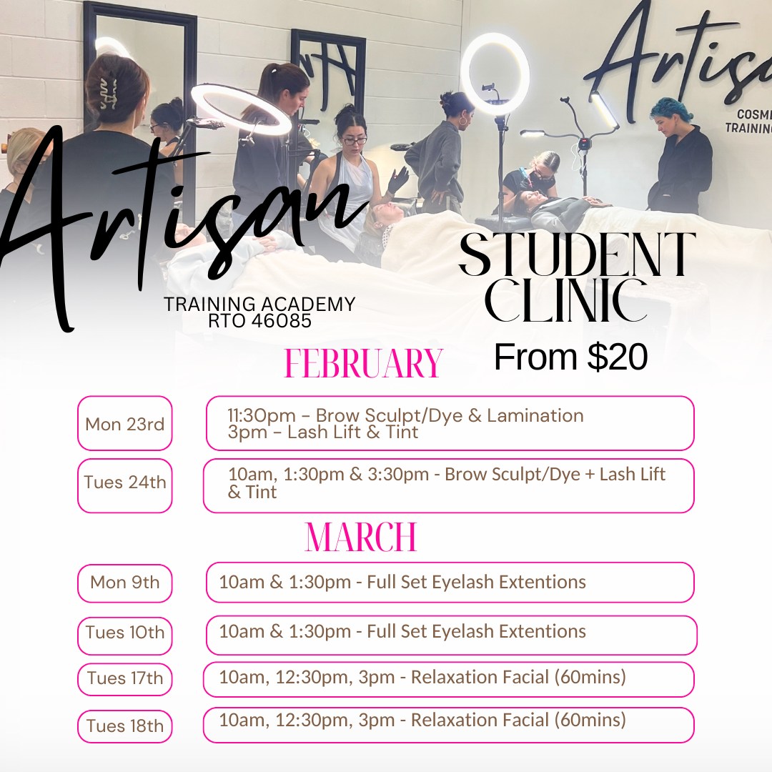 Artisan Cosmetic Tattoo and Training Academy RTO 46085 Facebook ad