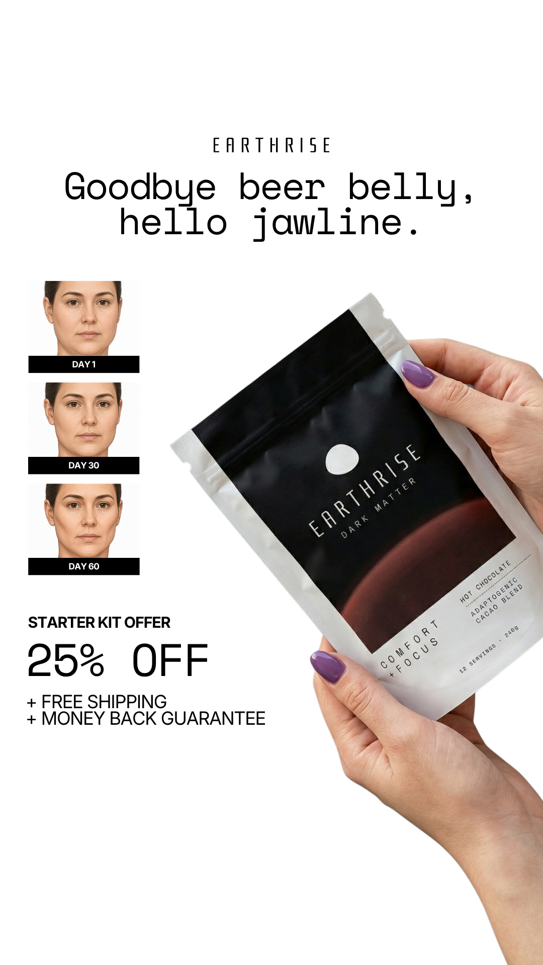 Earthrise Facebook ad