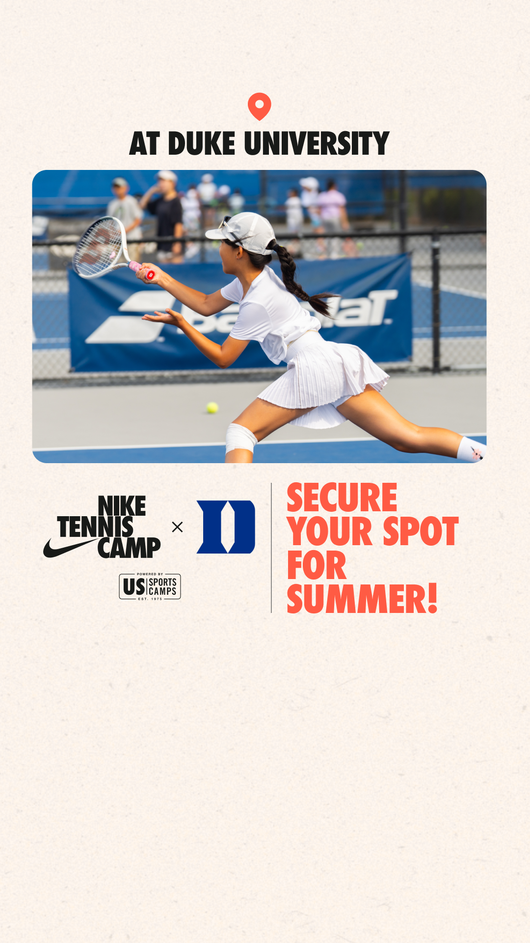 US Sports Camps - NIKE Sports Camps Facebook ad