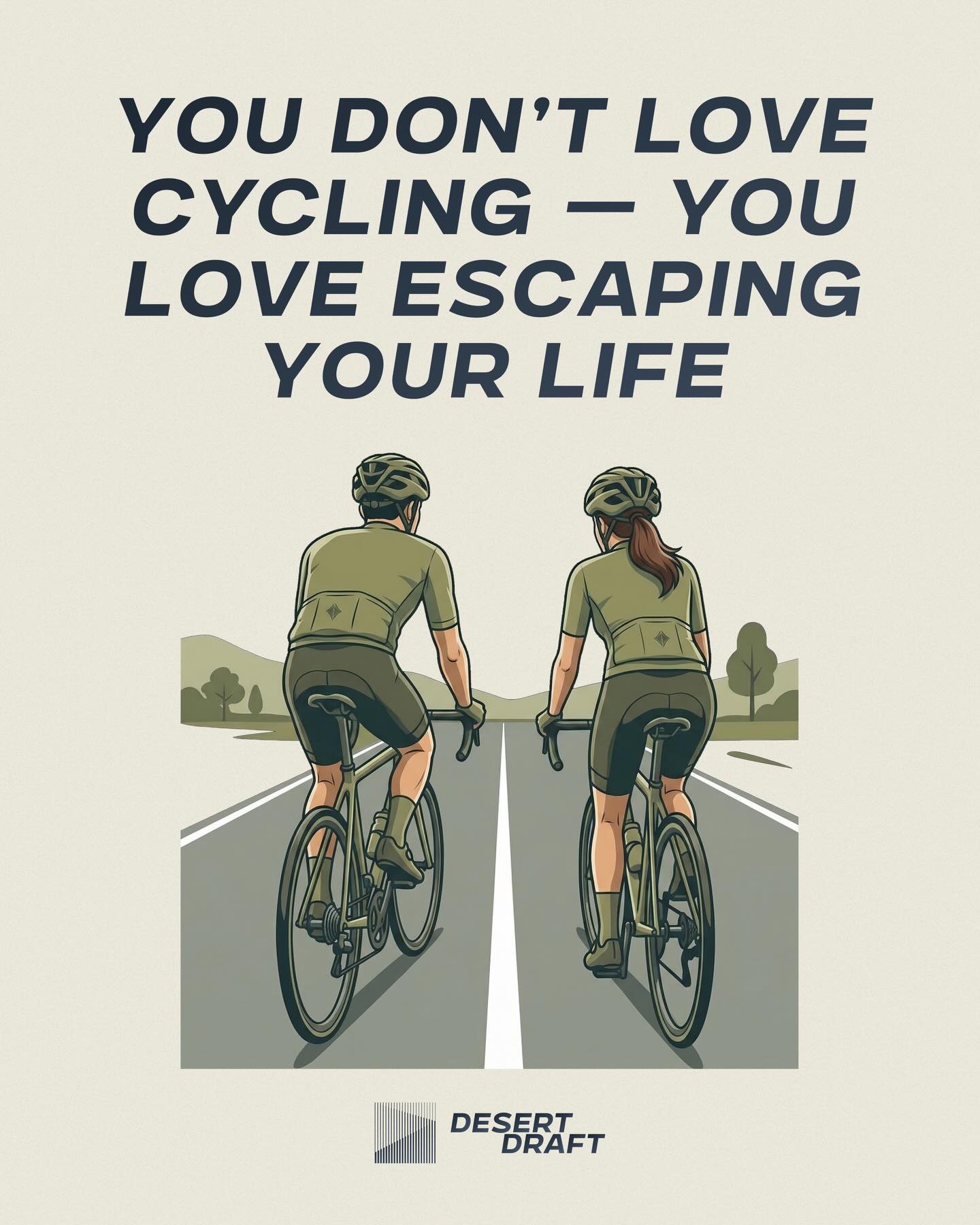 Desert Draft Facebook ad: It’s not just about the bike.