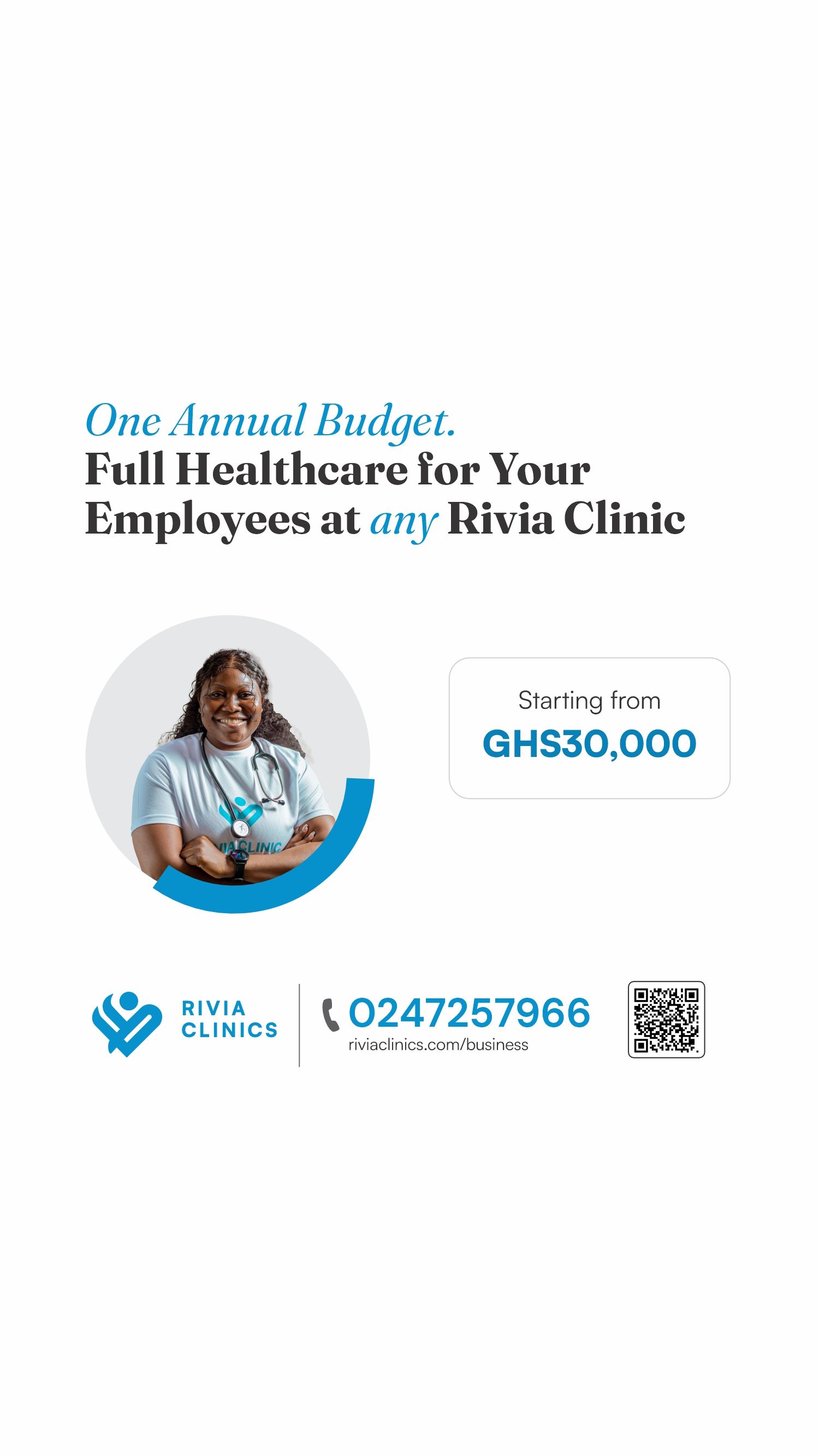 Rivia Clinics Facebook ad from May 21, 2026