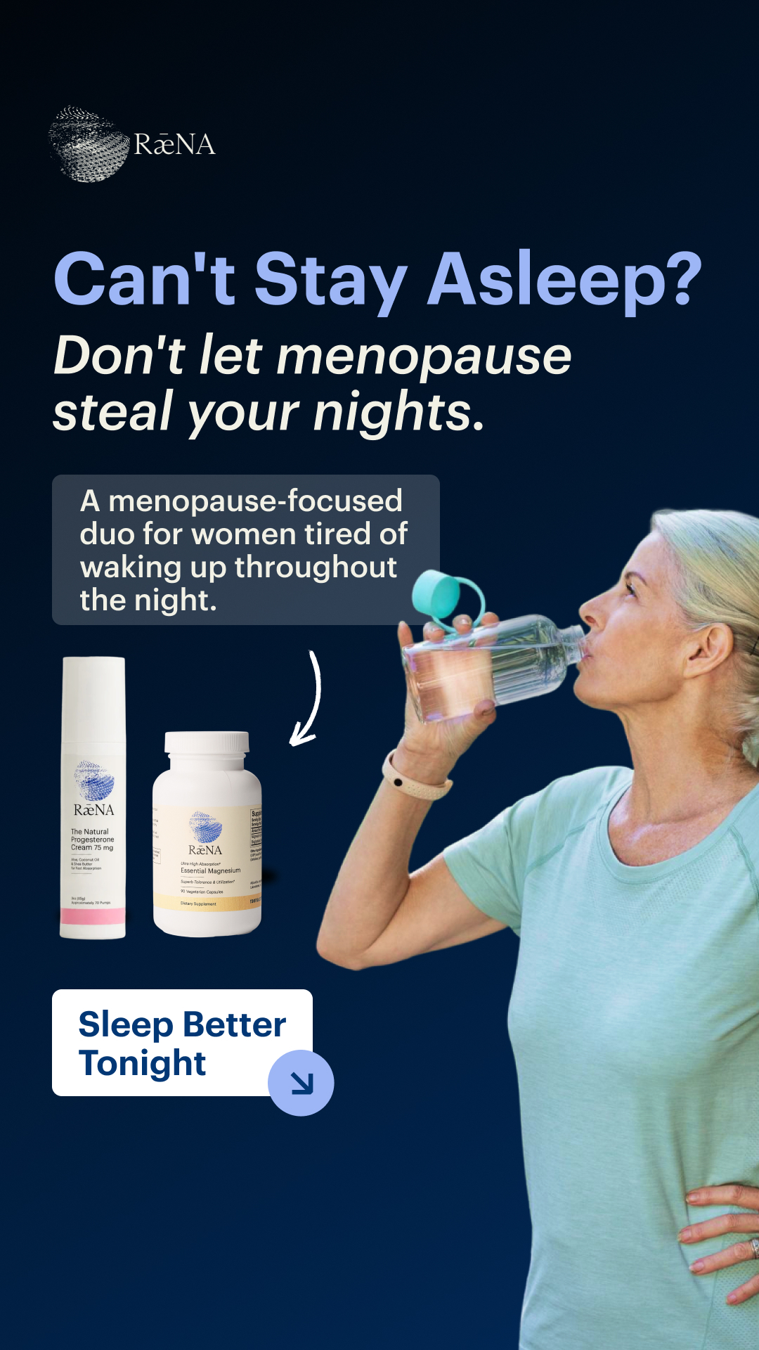 Raena Health Facebook ad