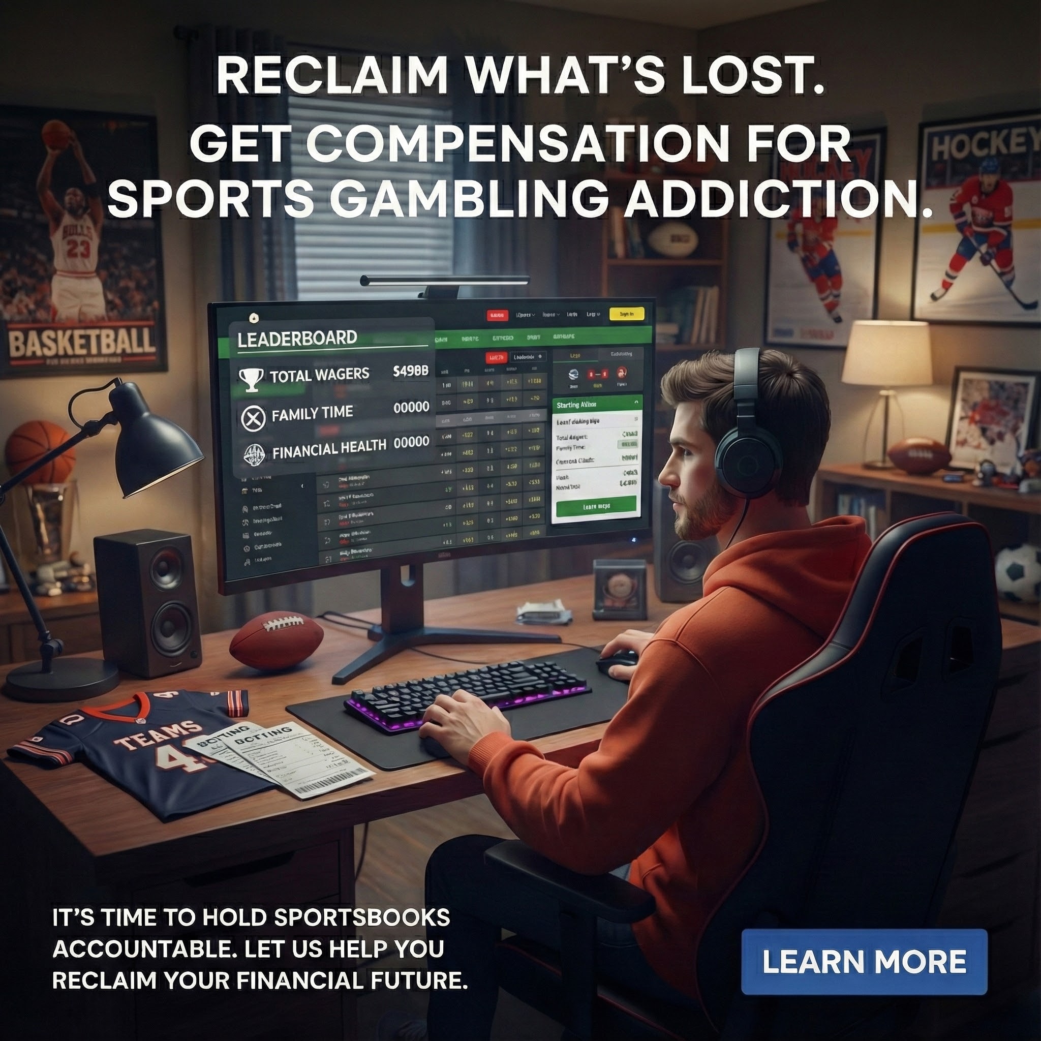 Injury Claims Facebook ad