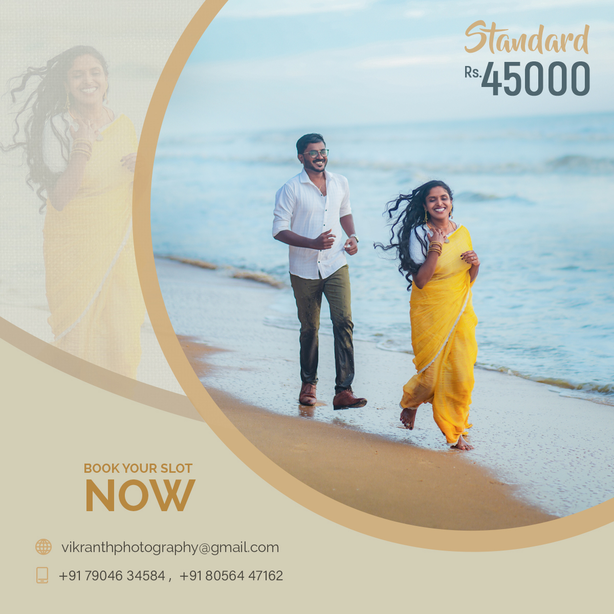 Vikranth Photography Facebook ad from Sep 16, 2025