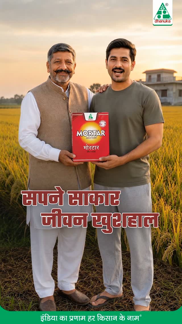 Dhanuka Agritech Ltd Facebook ad: दो दोस्तों की खेती, अगली पीढ़ी की सोच।