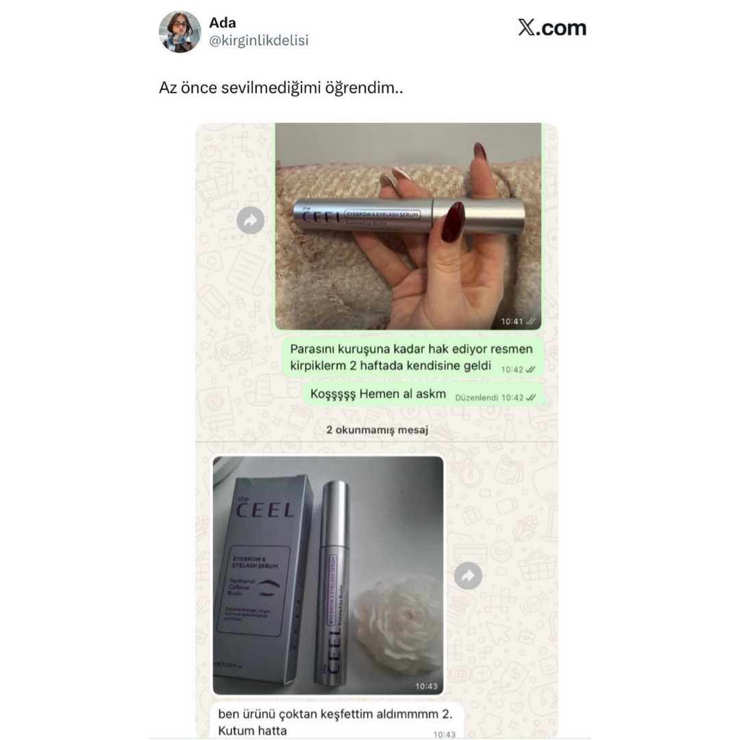 Theceel Facebook ad