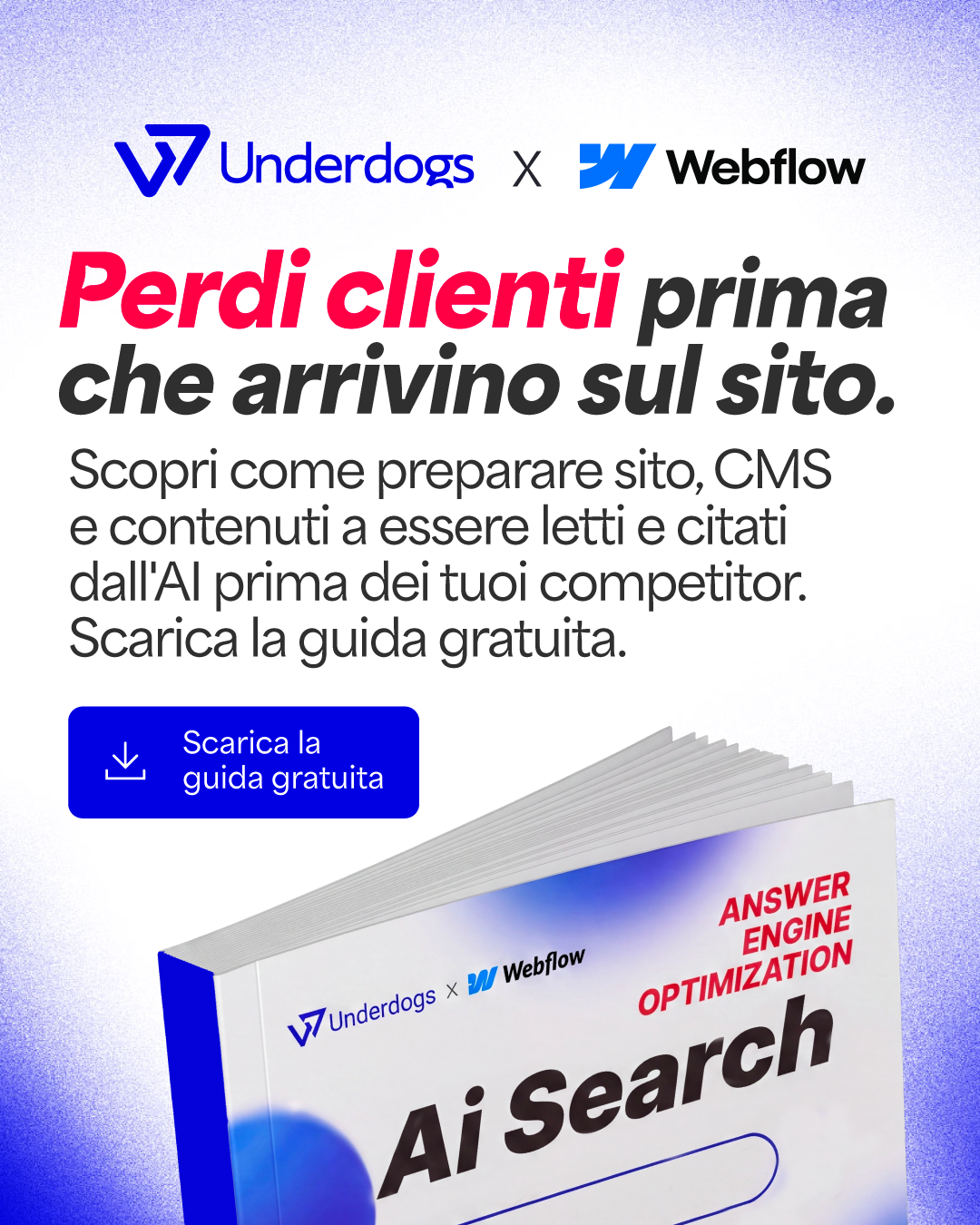 UD-Underdogs Facebook ad: Scarica la guida gratuita