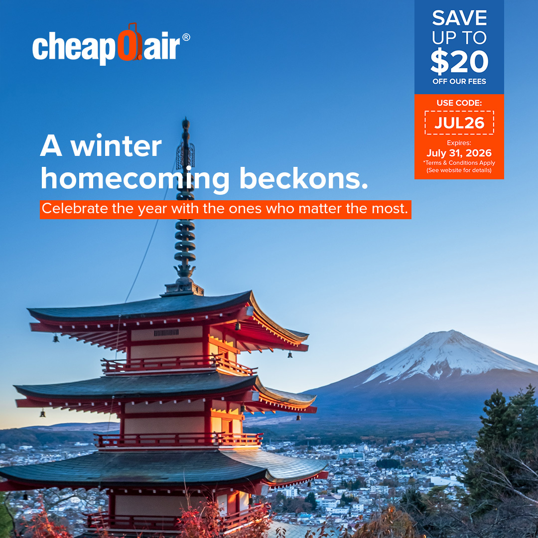 CheapOair Facebook ad