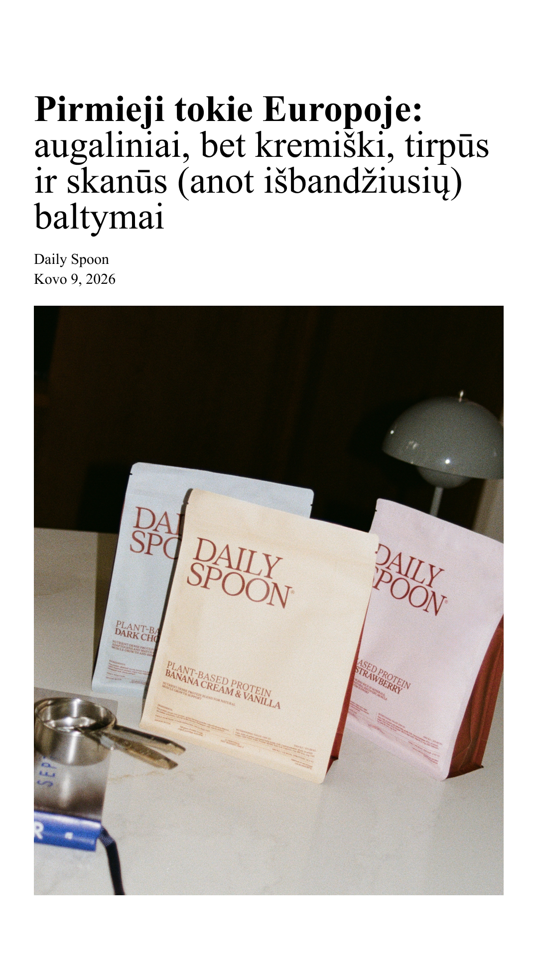 Daily Spoon Facebook ad