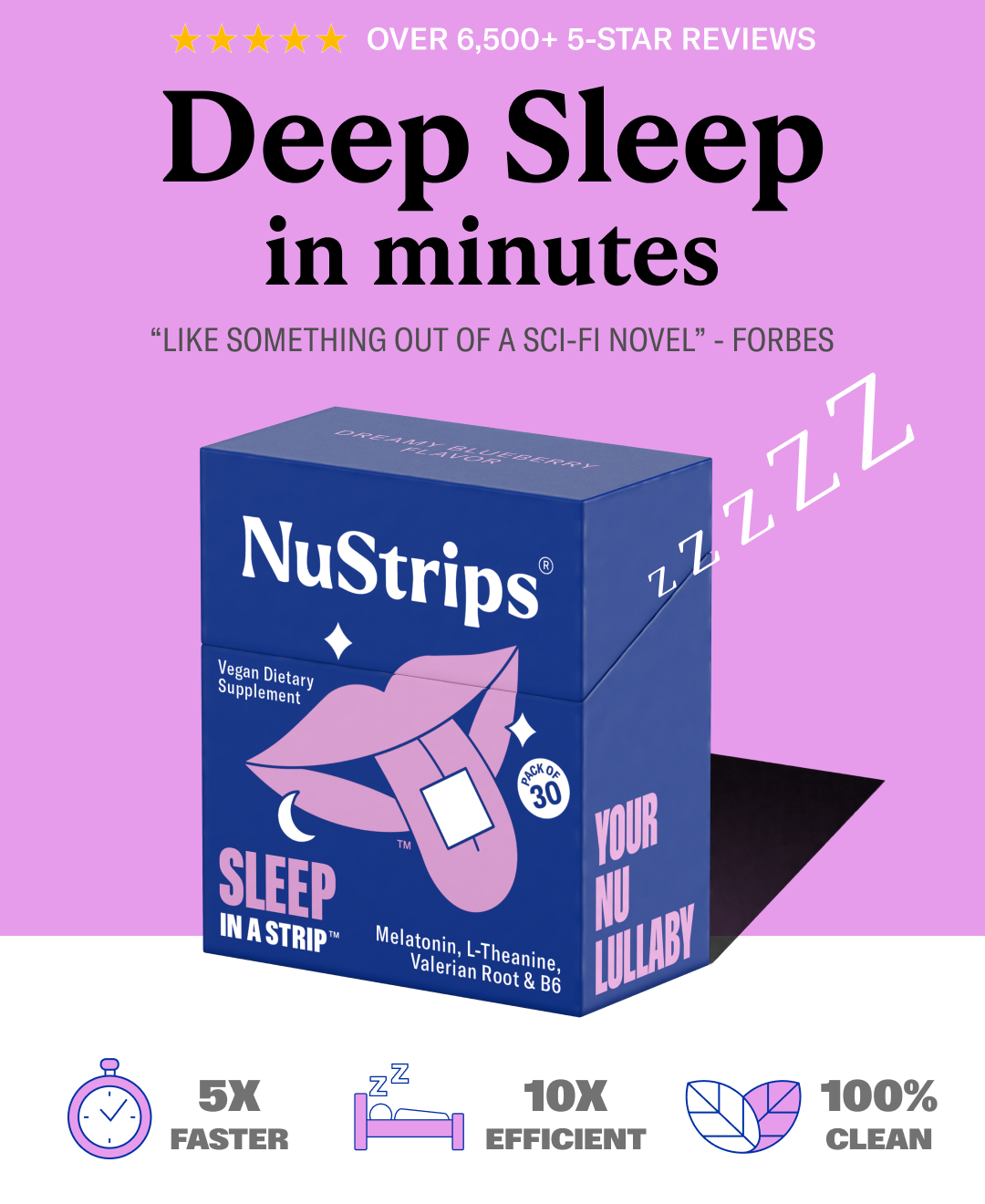 NuStrips Facebook ad