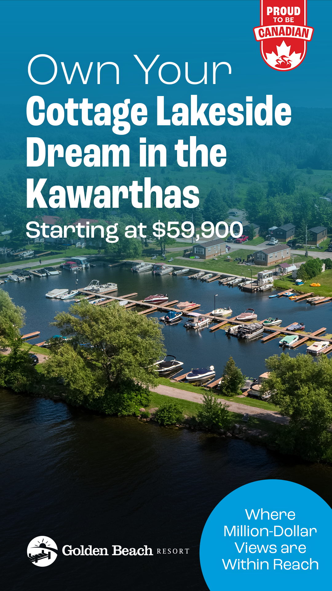Golden Beach Resort - Rice Lake, Ontario Facebook ad from Jul 8, 2026
