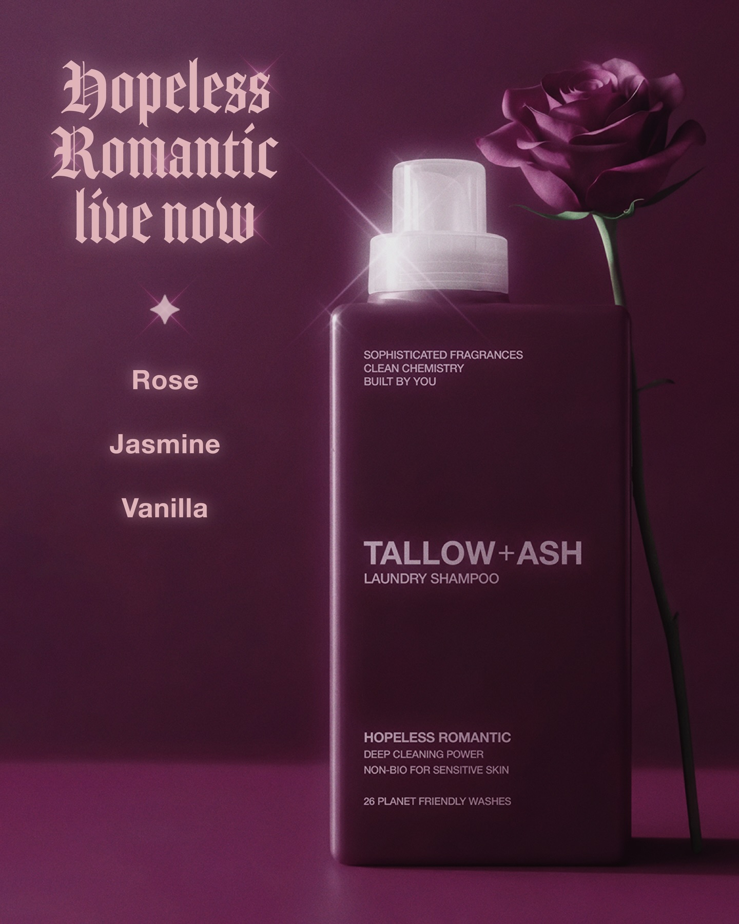 Tallow + Ash Facebook ad