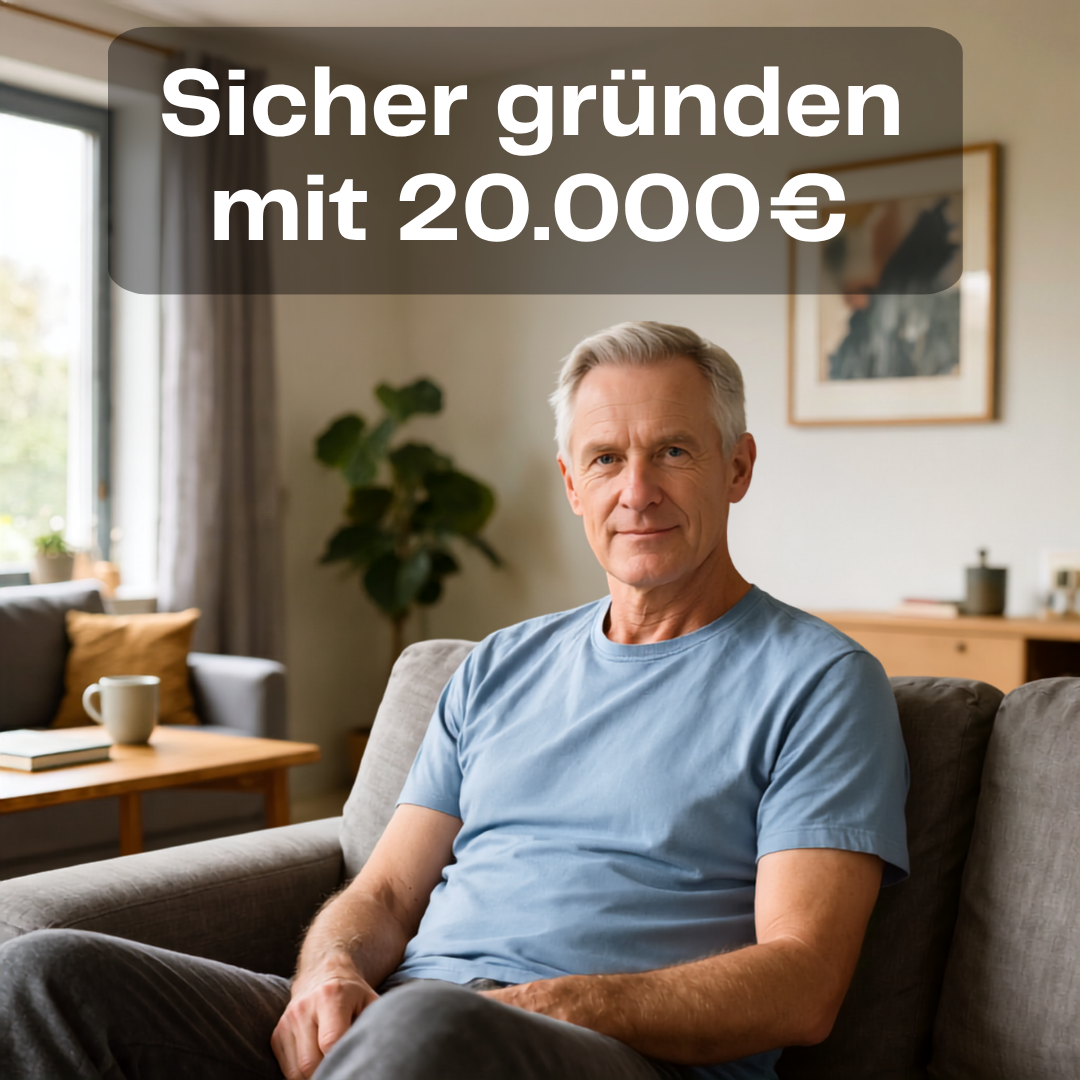 unternehmenswelt.de Facebook ad: Mit Sicherheit selbstständig machen