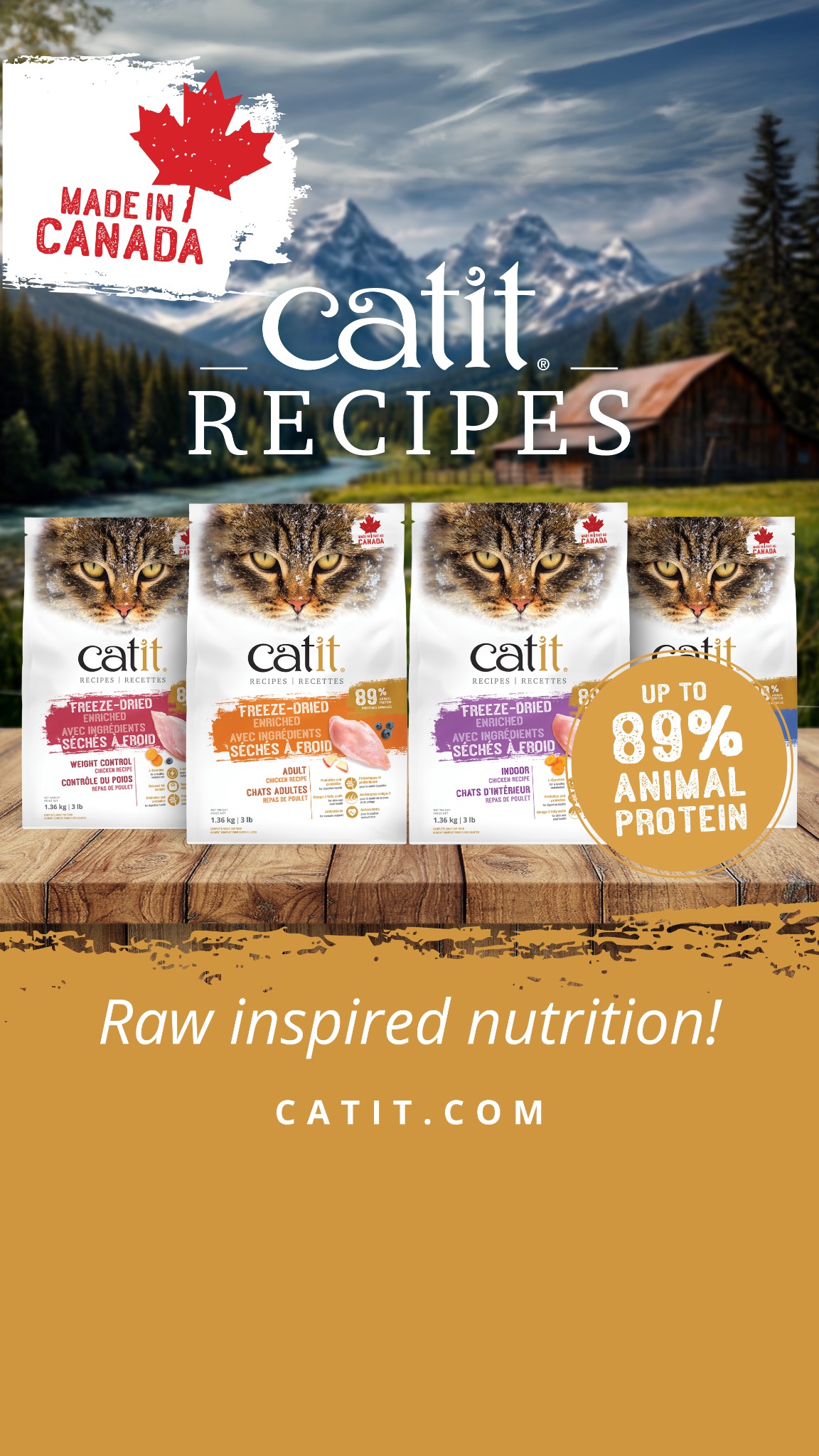 Catit Canada Facebook ad