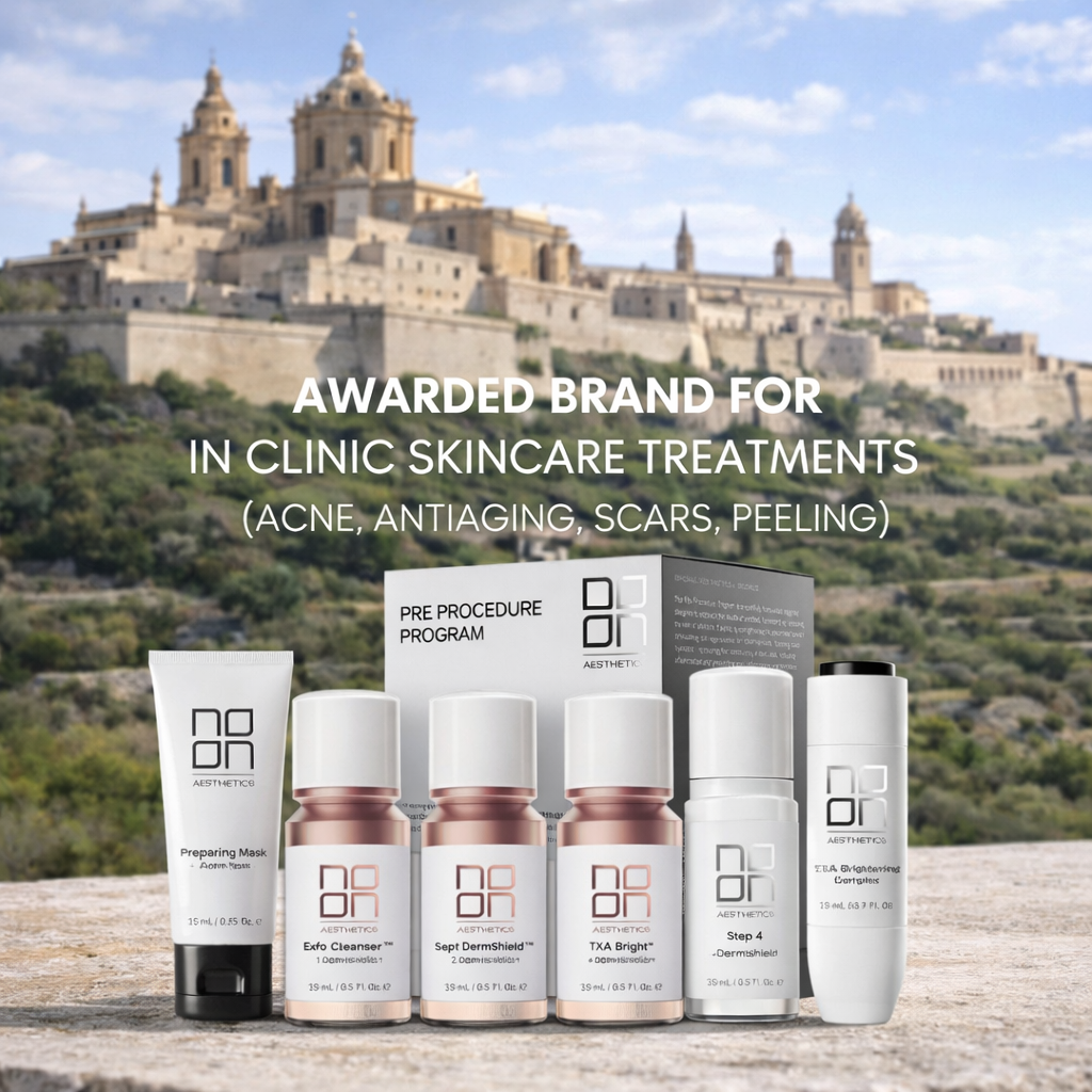 NOON Aesthetics Malta Facebook ad