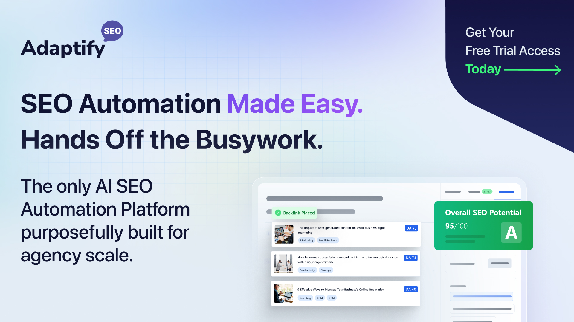 Adaptify Facebook ad