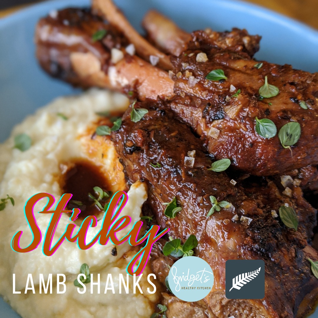 Bridget's Healthy Kitchen Facebook ad: The Secret to Fall-Apart Tender Lamb Shanks… Isn’t…