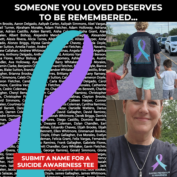 Suicide Awareness & Prevention Facebook ad
