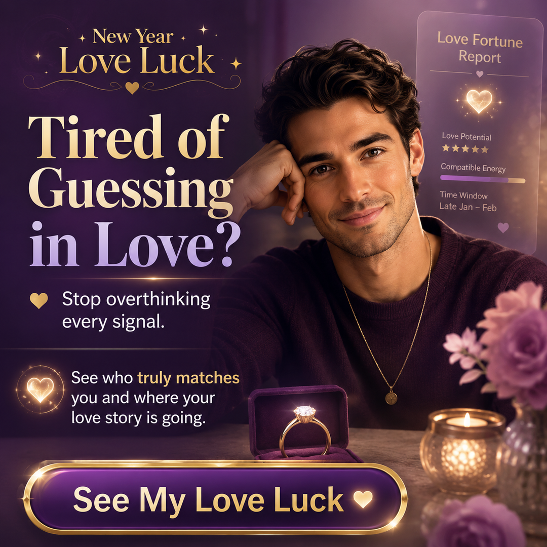 Astrology for u Facebook ad: Your Love Story, Illustrated