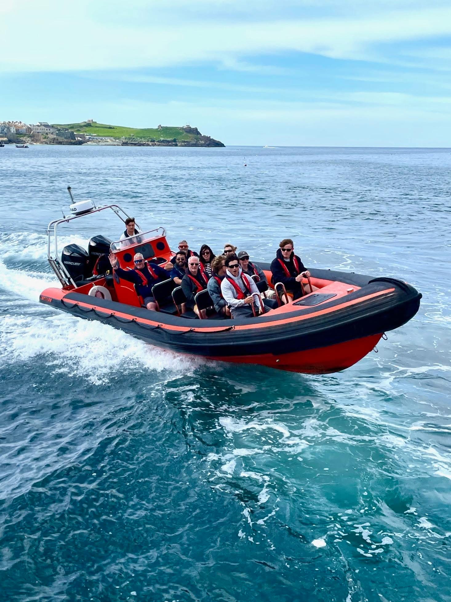 Bluefin Charters fishing & Jaws Adventure RIB Facebook ad: Family Boat Tours, Seal Island Trips & JAWS RIB Rides